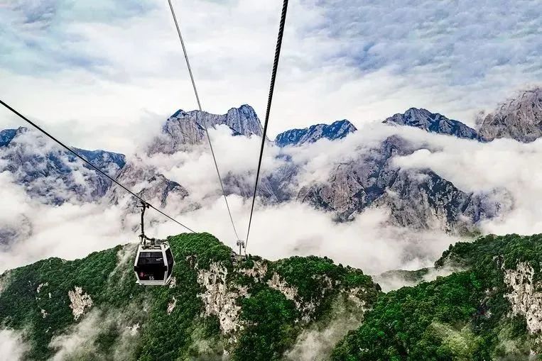 春游攻略看人间四月天华山如画云如烟