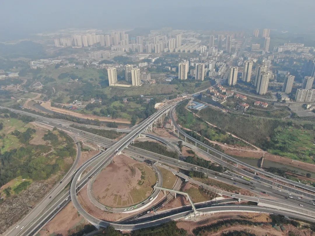 今天下午4点,南环立交全线贯通