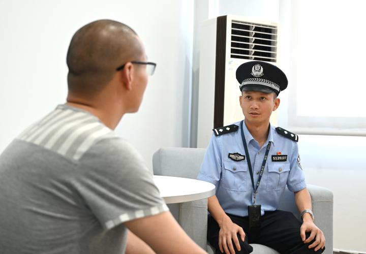 探访四川省内江监狱心理健康指导中心