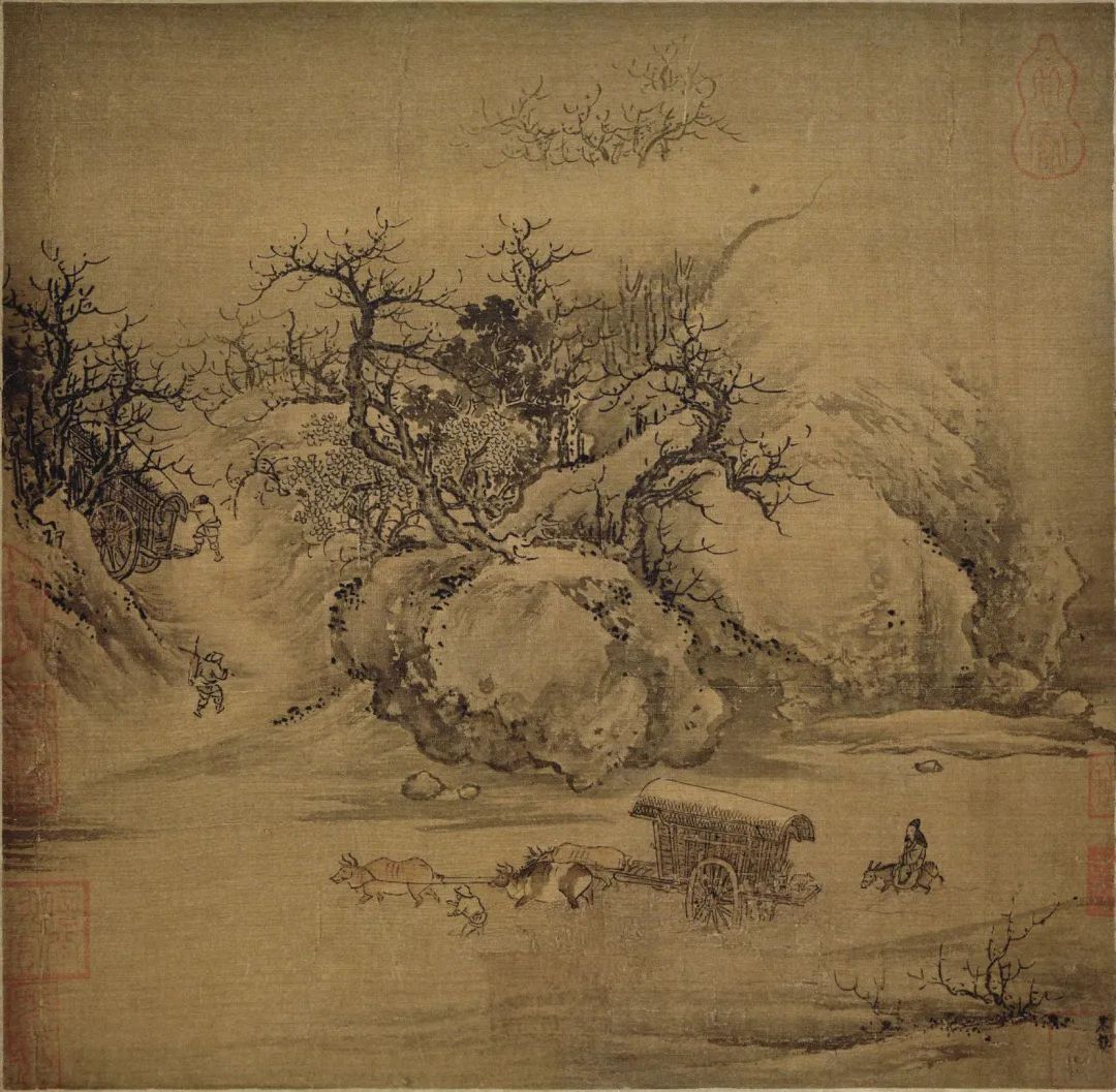范宽的高峰与朱锐的南渡——两宋《溪山行旅图》