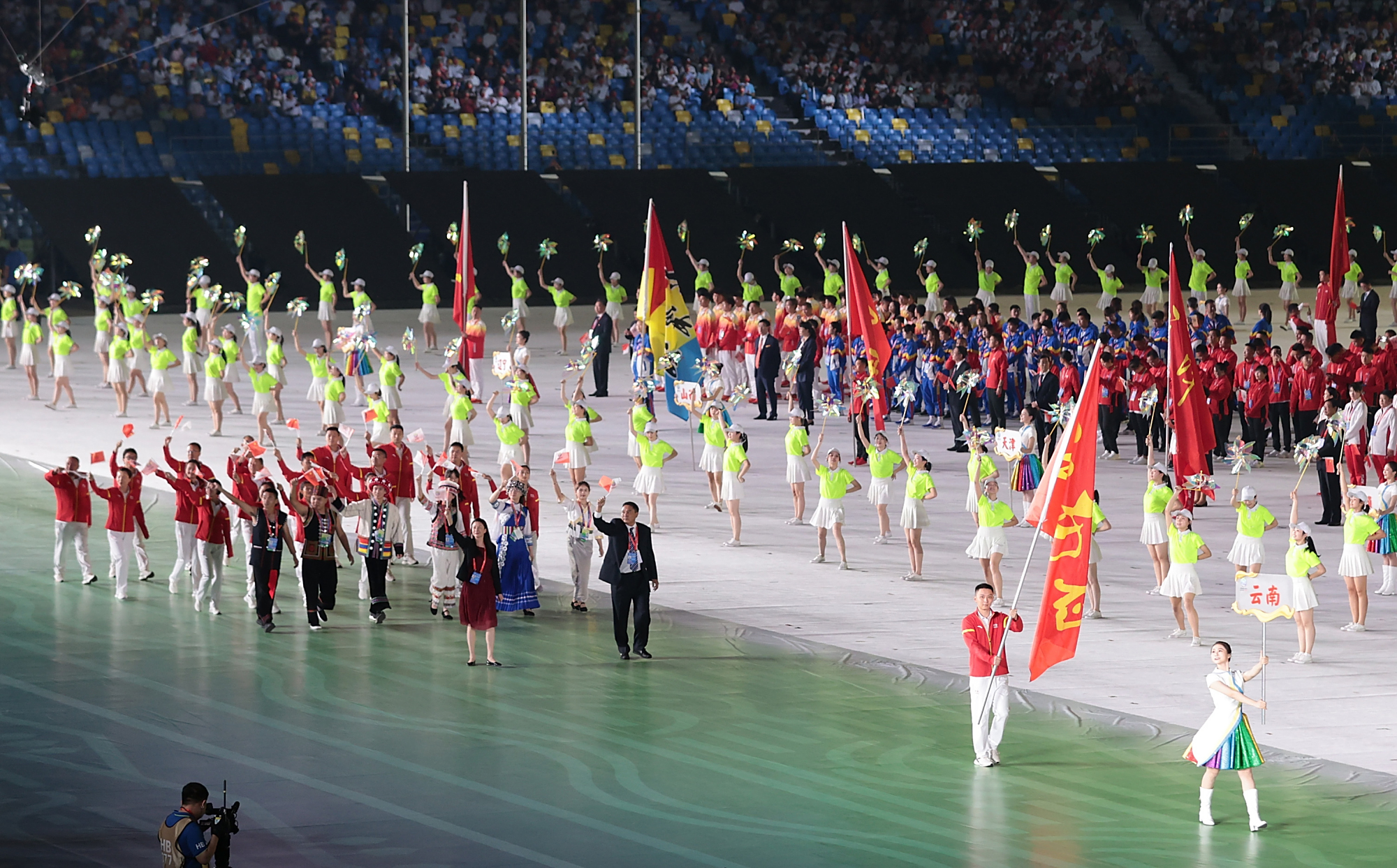 第十四届全运会开幕式在西安举行(11)