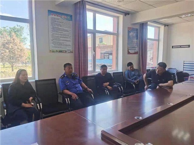 康庄镇对郭家堡村放养户进行了约谈和教育