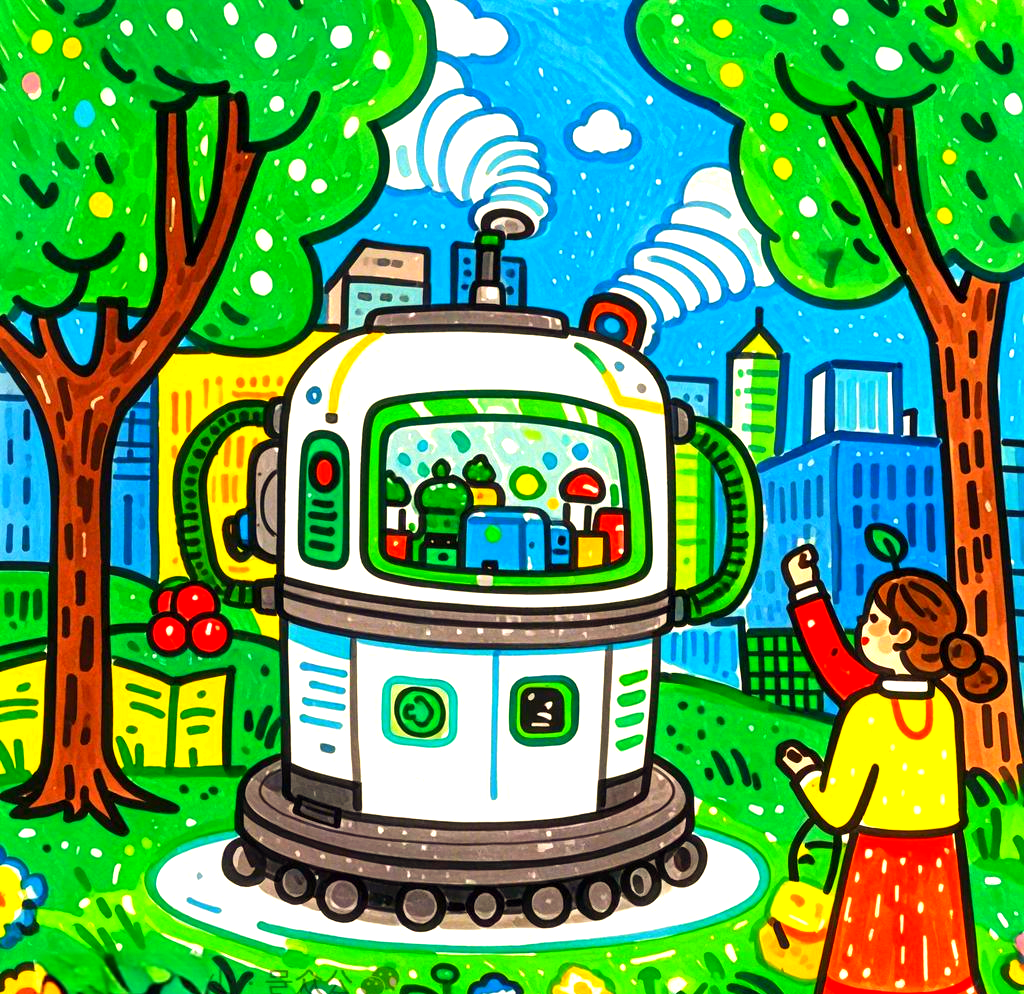 精选科技绘画,展现未来城市与智能生活