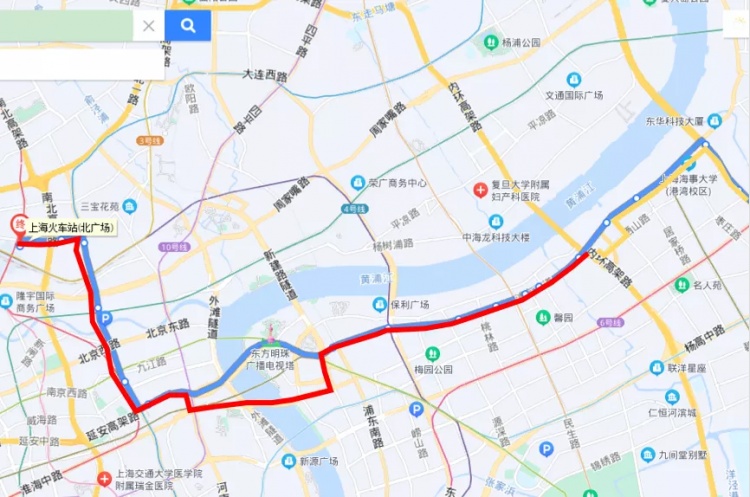 浦东24路公交车路线图图片