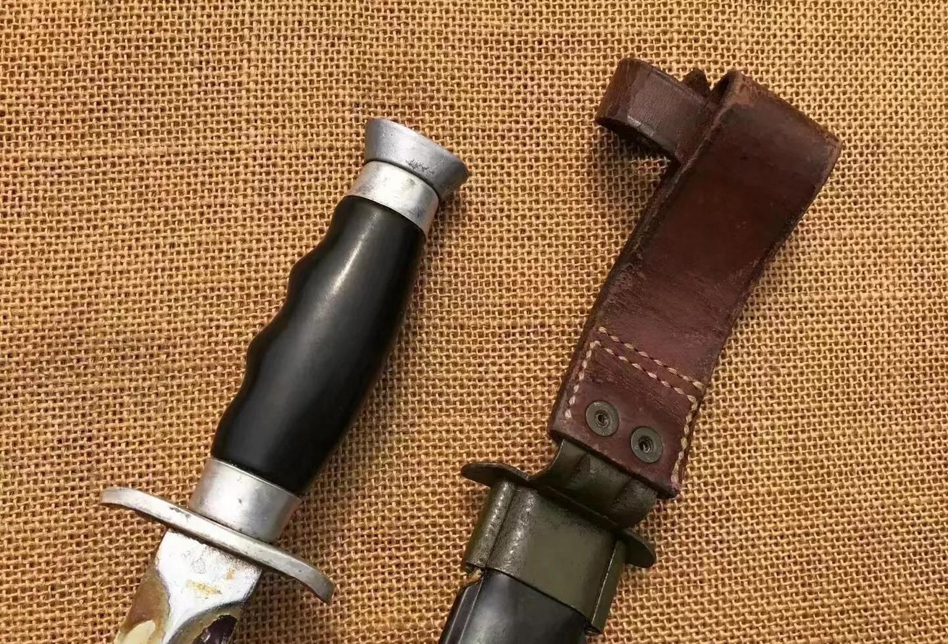 头条创作挑战赛# 84式侦察兵匕首是在65式侦察兵匕首和53式侦察兵