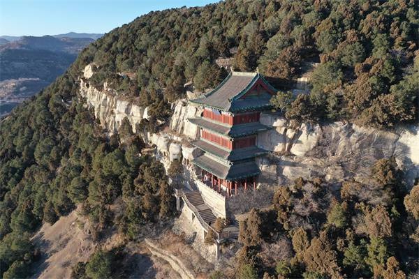 天龙山景区——冬日美景图