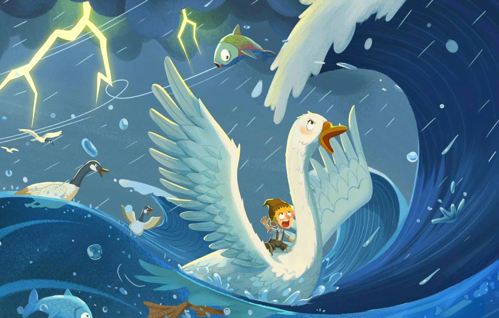 尼尔斯骑鹅旅行记:从调皮男孩到勇敢少年的成长之旅