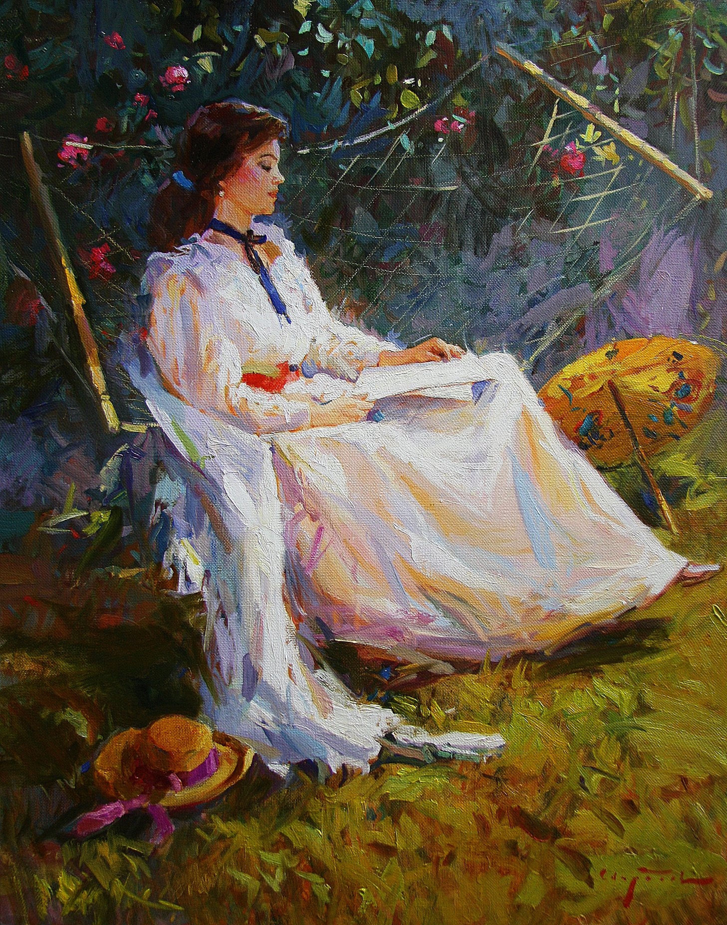 谢尔盖·斯维里多夫油画作品欣赏