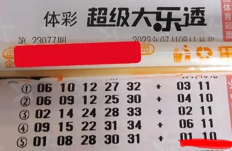 23077期大乐透晒票,想让别人相信你,首先你要相信别人