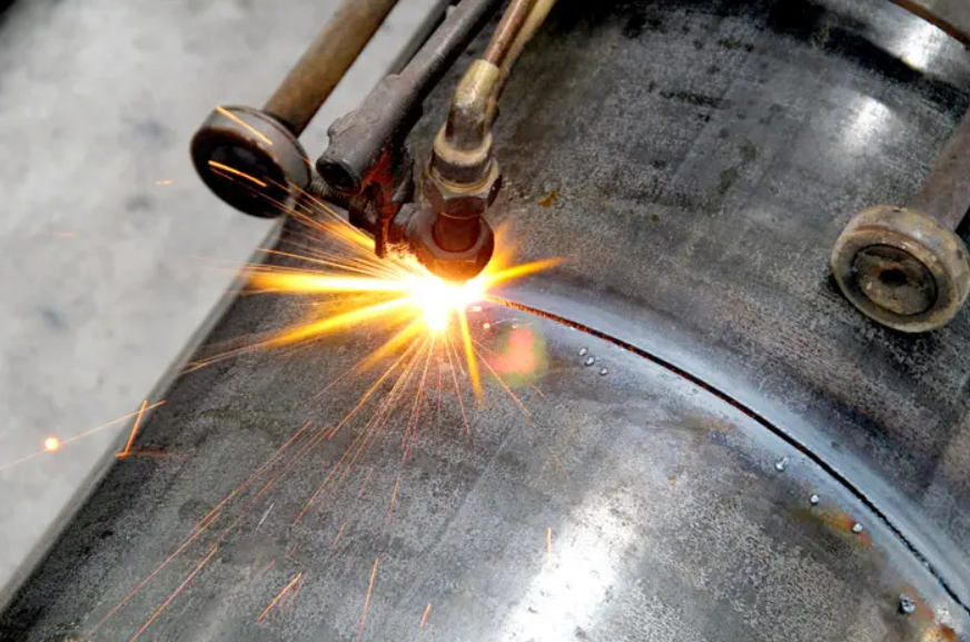 大业能源氢氧焊机应用于电力变压器铜排铝排焊接