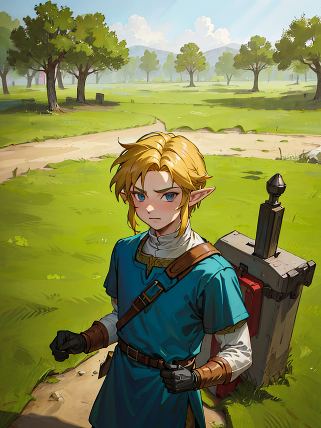 《塞尔达传说》各种画风的林克 头像 壁纸