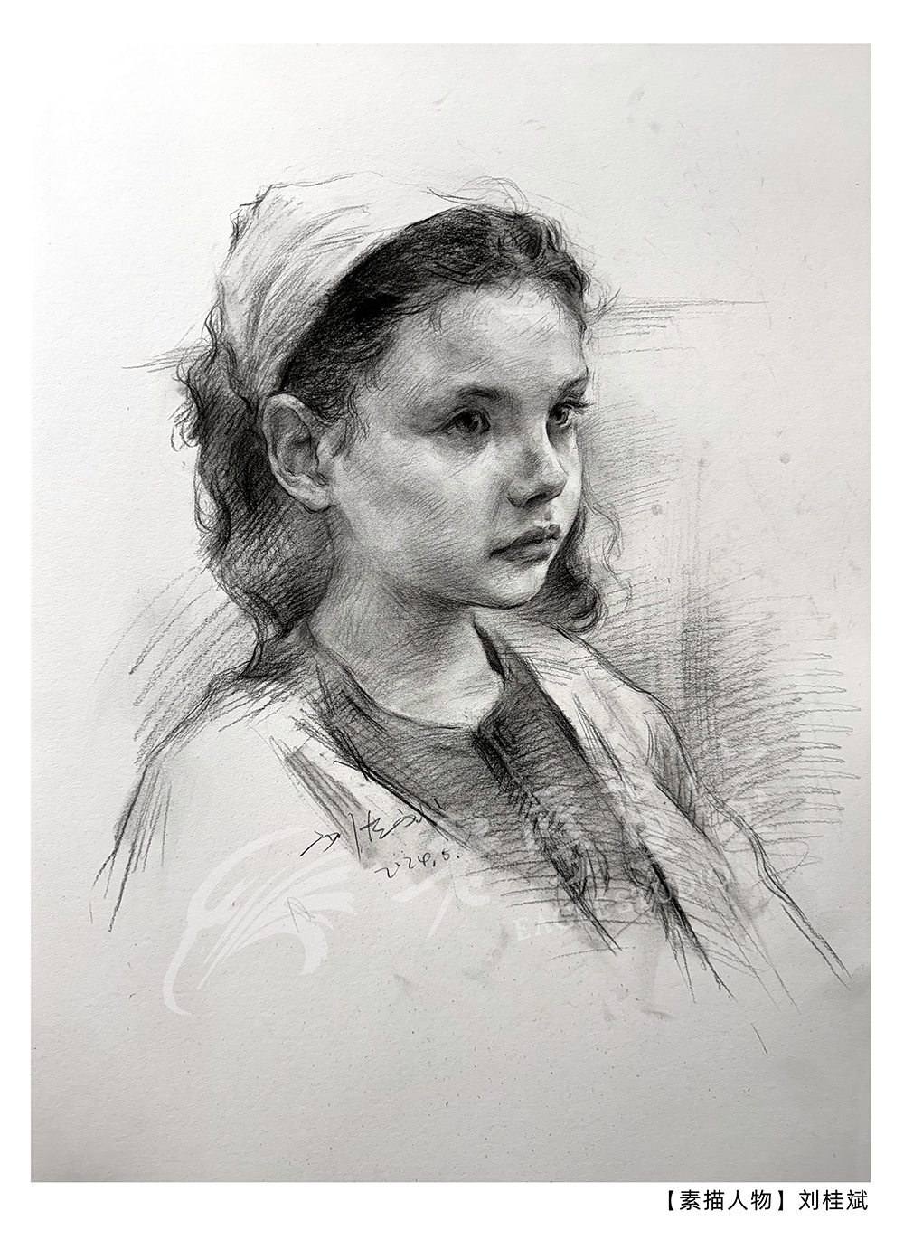 「教学解析」——当你画的素描模特很美的时候
