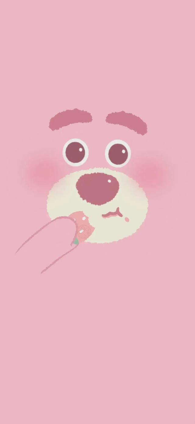 巨可爱的草莓熊壁纸