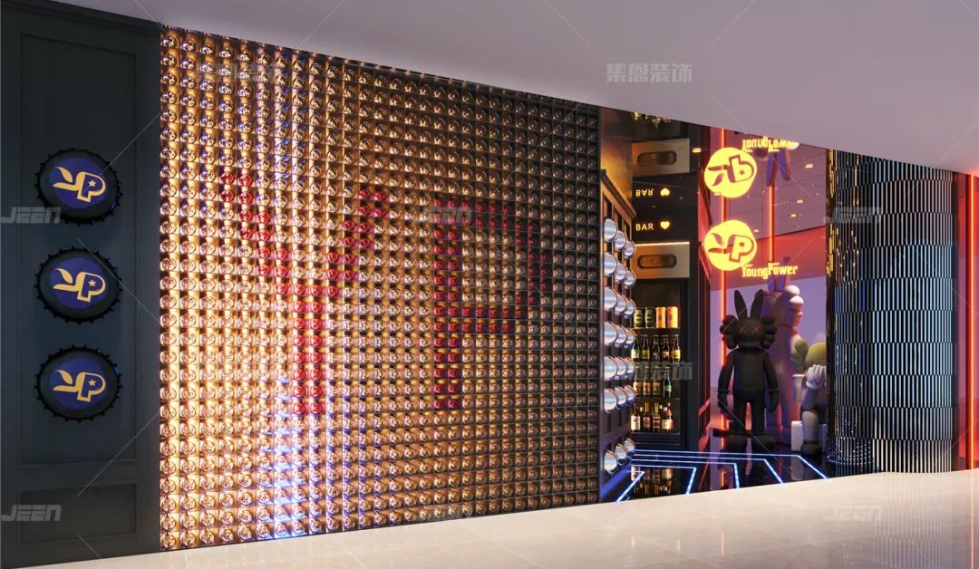 集恩新作|young power 酒吧郑州igo大乐城店