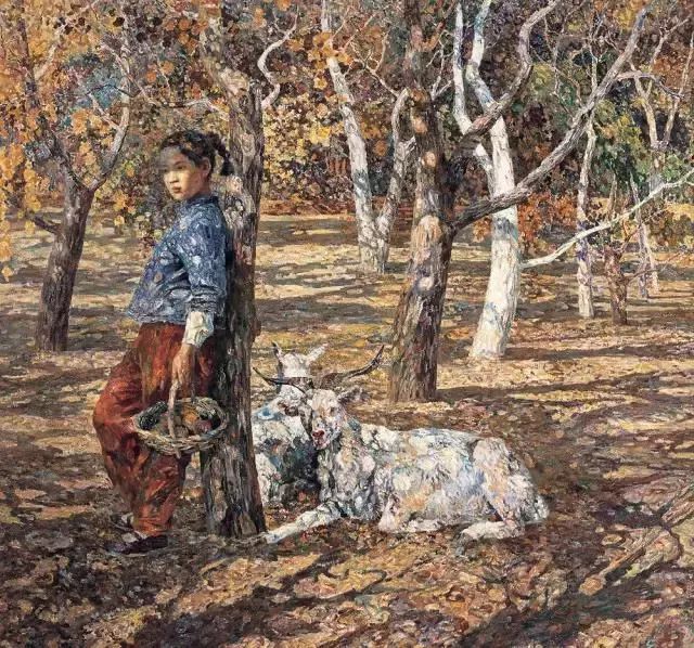 央美教授孙为民人体风景油画欣赏