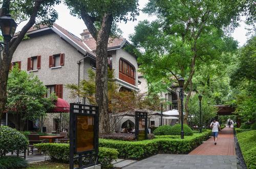 上海思南路一带保留开发了一系列老建筑