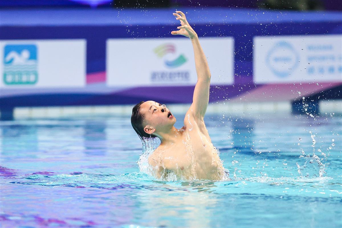 鄂军夺得一金一银,这一水上芭蕾盛宴在武汉落幕