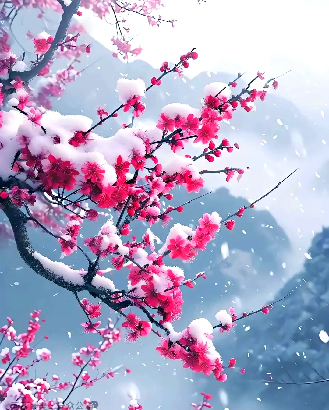 梅花与雪的邂逅:冬日里别样的美景