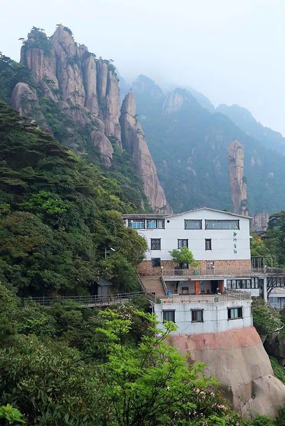 三清山女神宾馆,山上高大上民宿