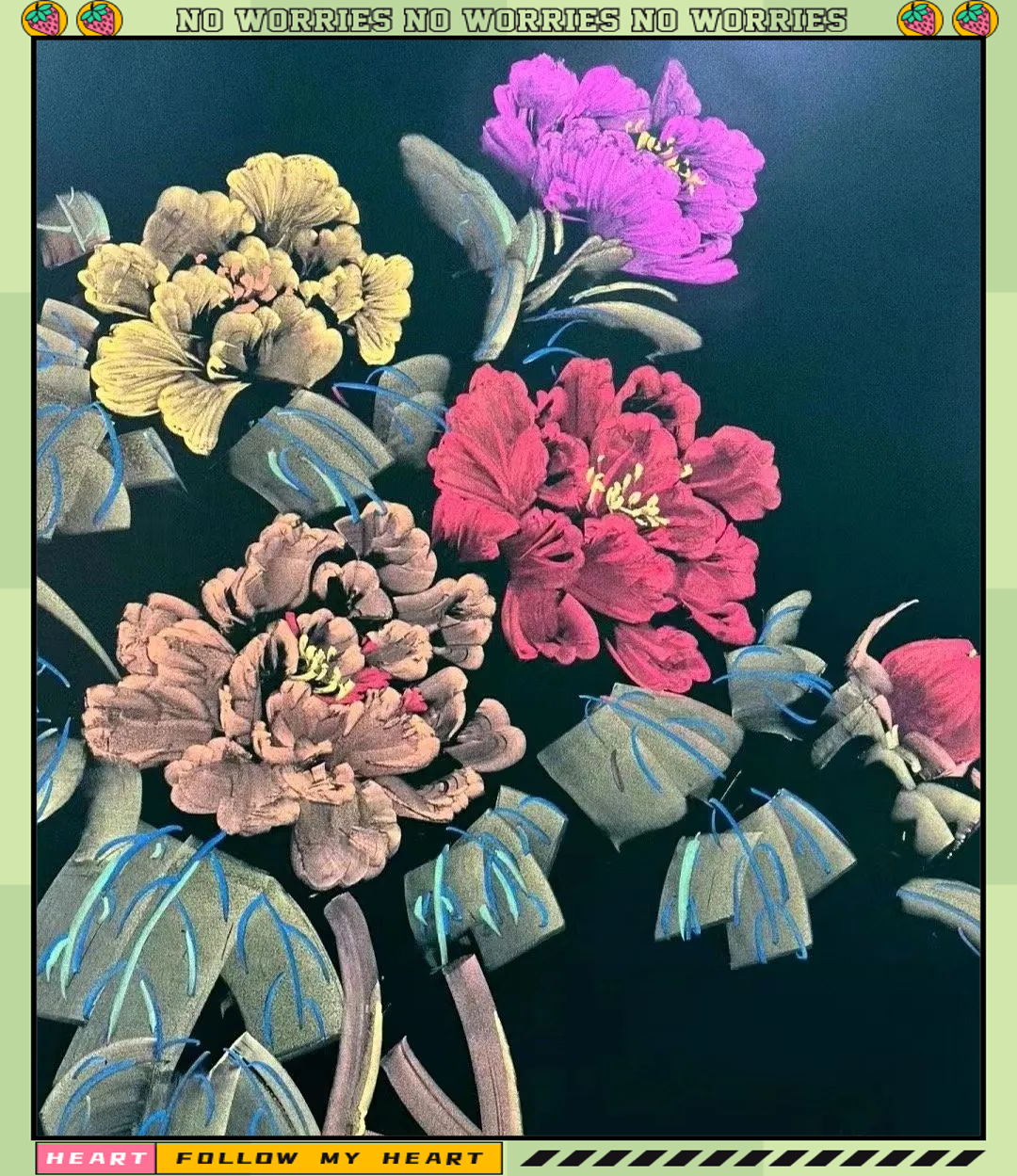 美术老师的独特才华:黑板粉笔画惊艳展现,值得一试!