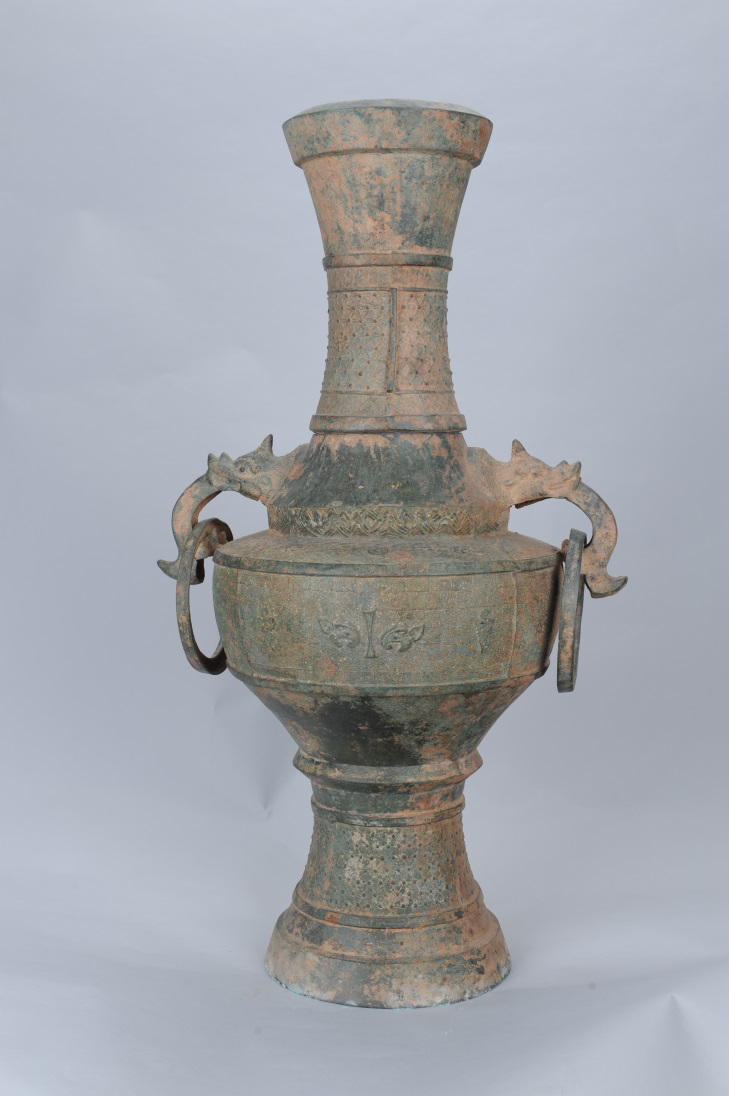 ▽宋铜瓶 江油博物馆藏