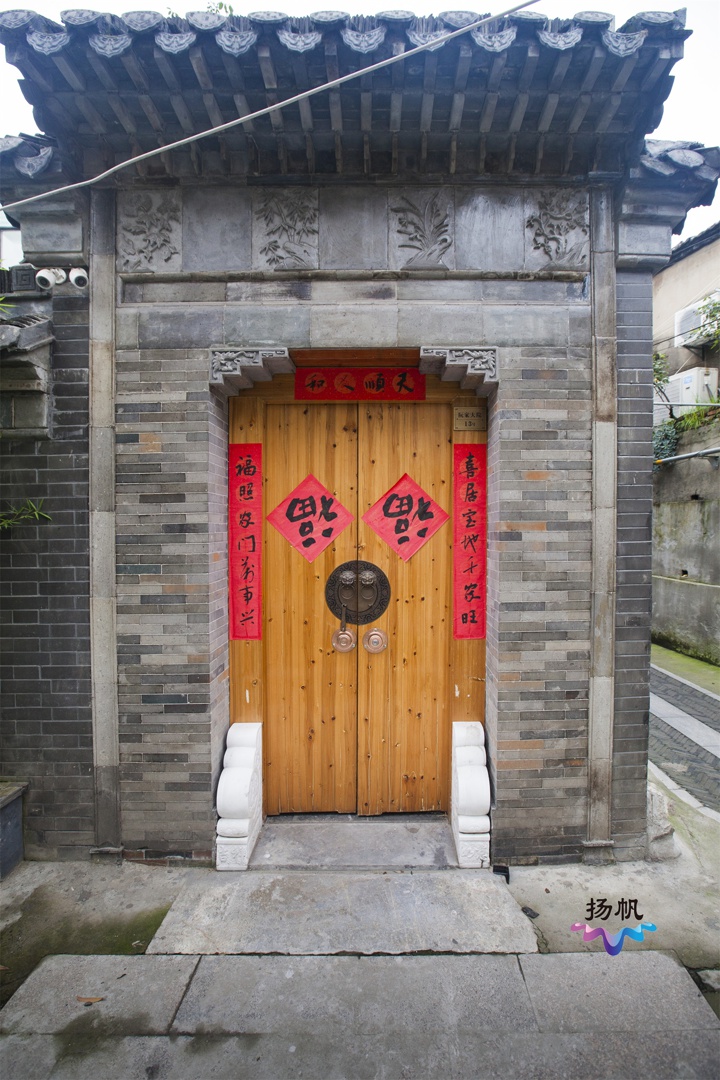 人文史话丨扬城古宅的门头
