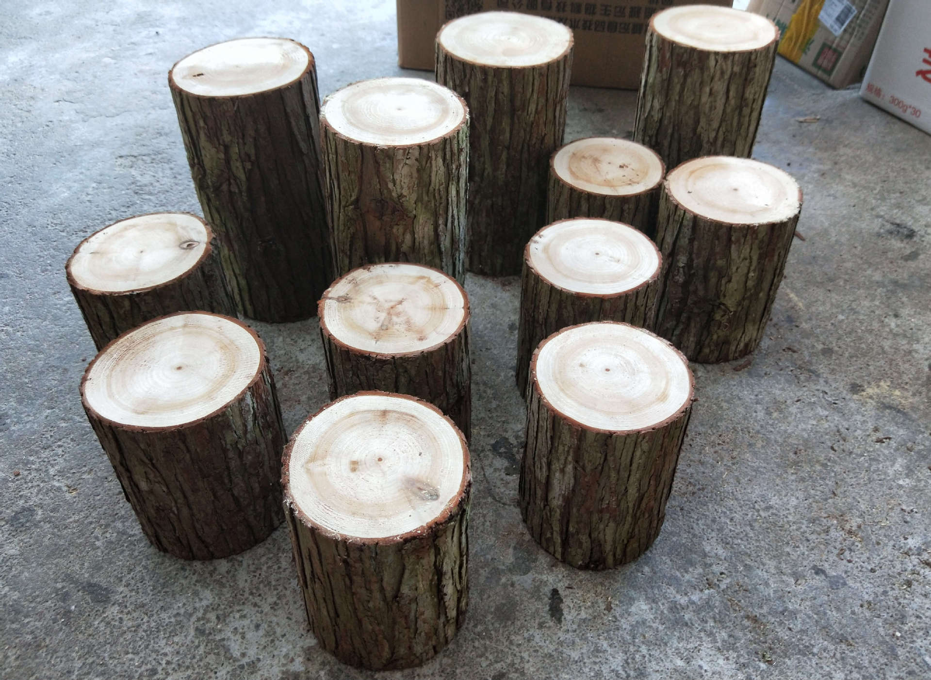 圆木桩的存放和使用!不看可能后悔