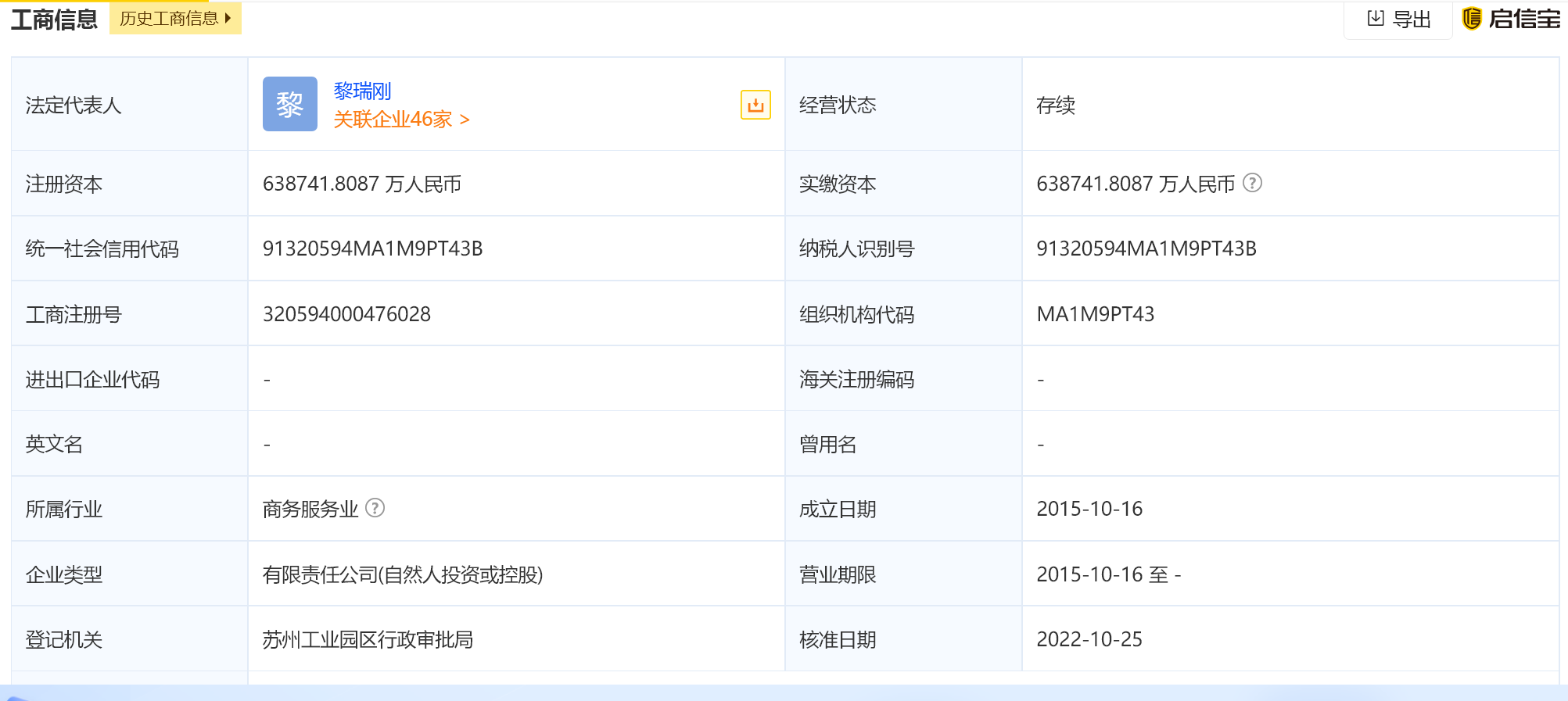 启信宝历史股东（启信宝是什么时候成立的） 第4张