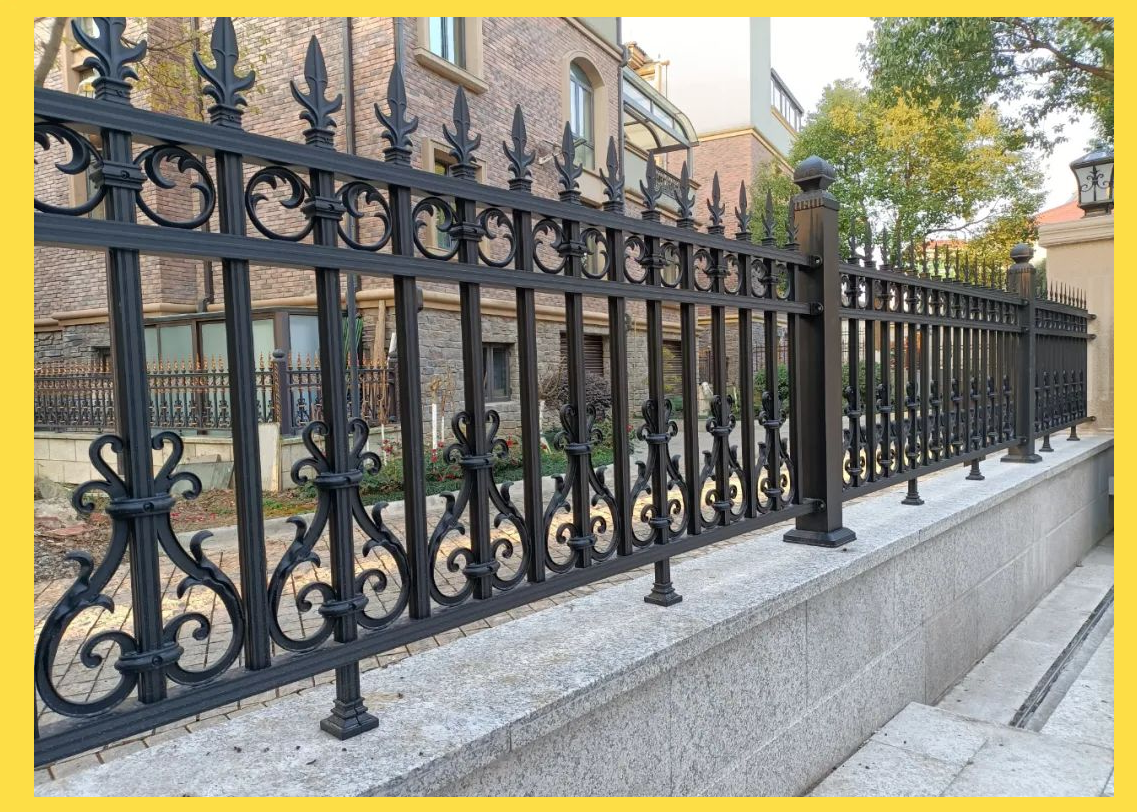 铝艺围墙栏杆:美观与安全的完美结合