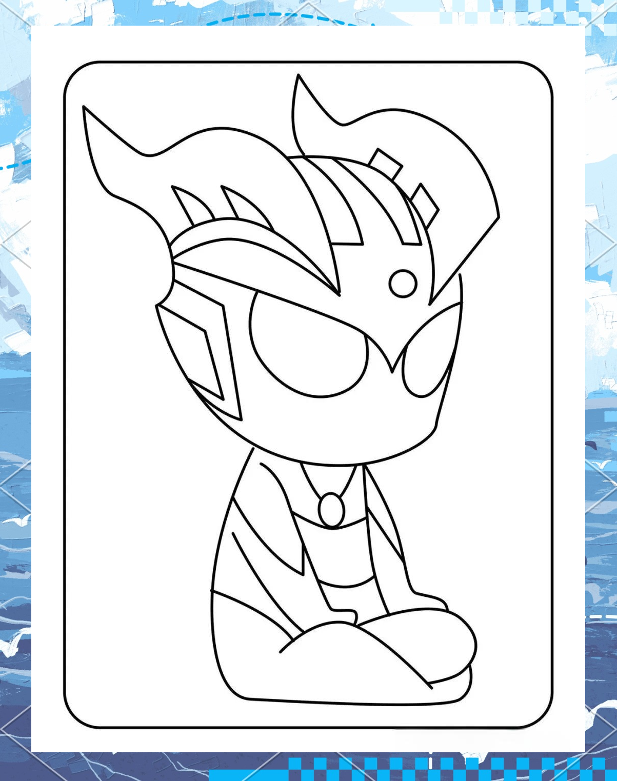 从零开始学画奥特曼简笔画,轻松掌握技巧!