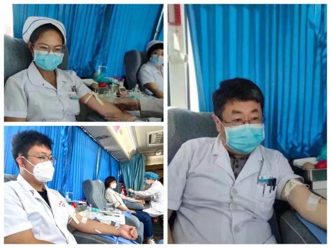 【网络文明】山海关人民医院32名医务人员无偿献血11200毫升