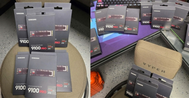 真赚大发了：买两块9100 PRO SSD却收到整整两箱！价值超4万元