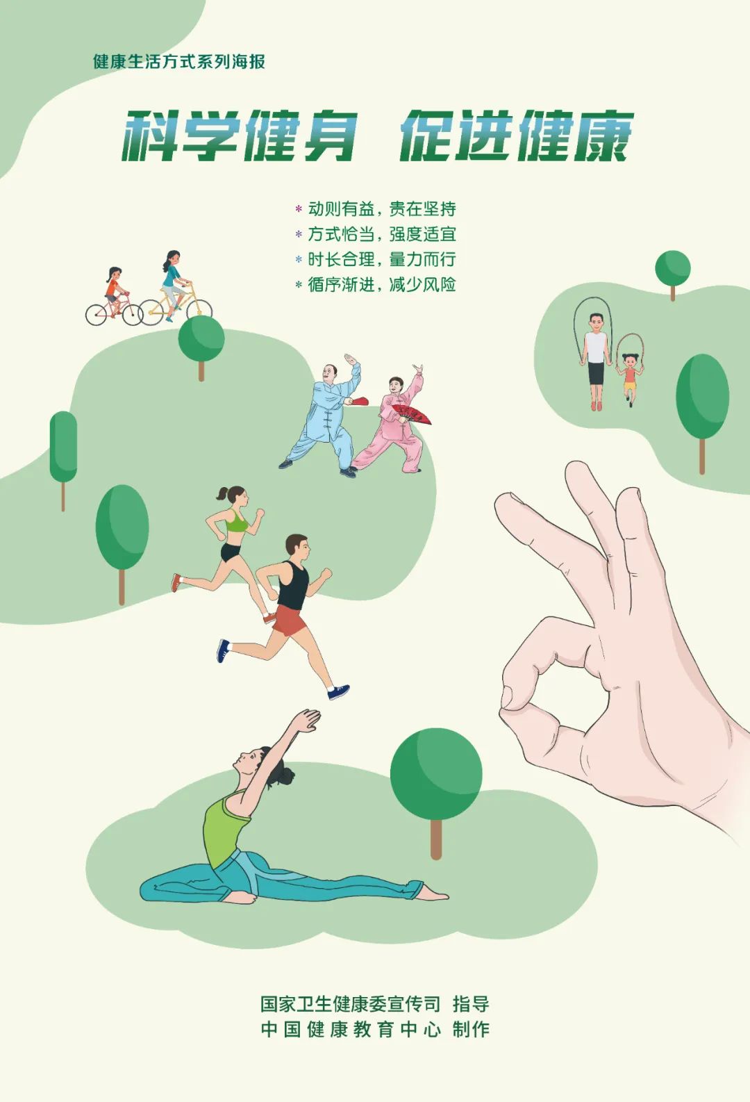 海报│健康生活方式这样做