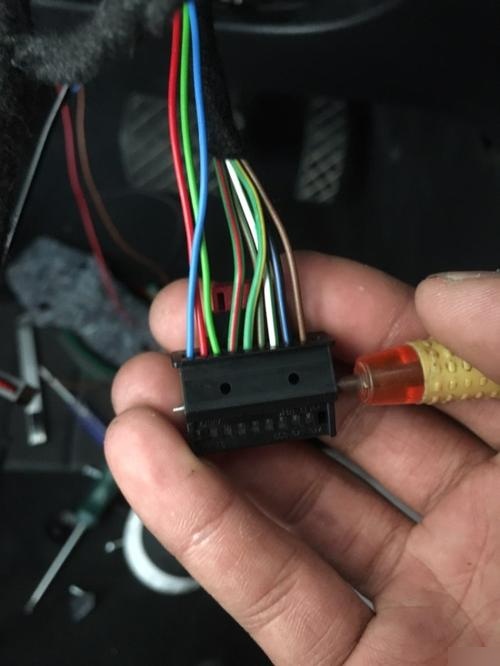 187b和方向盘怎么连接的