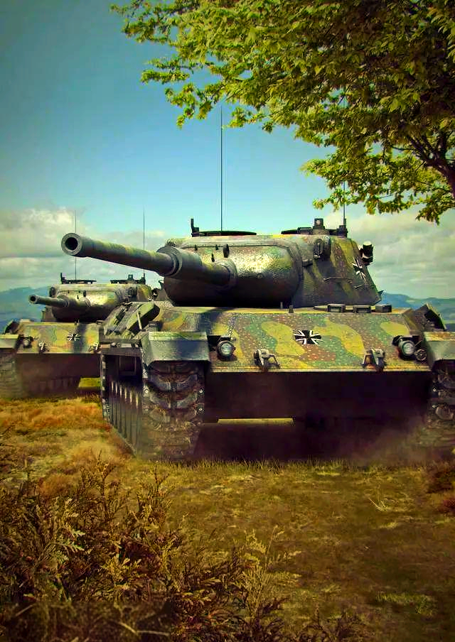 德国豹2坦克:一款历史悠久且威力巨大的坦克