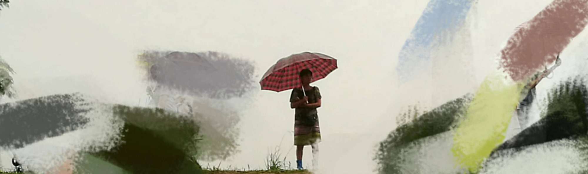 美图丨谭应林:陌上看雨