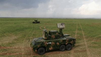 不止能够行进间射击,红旗-17a再秀"单车双发拦截双目标"