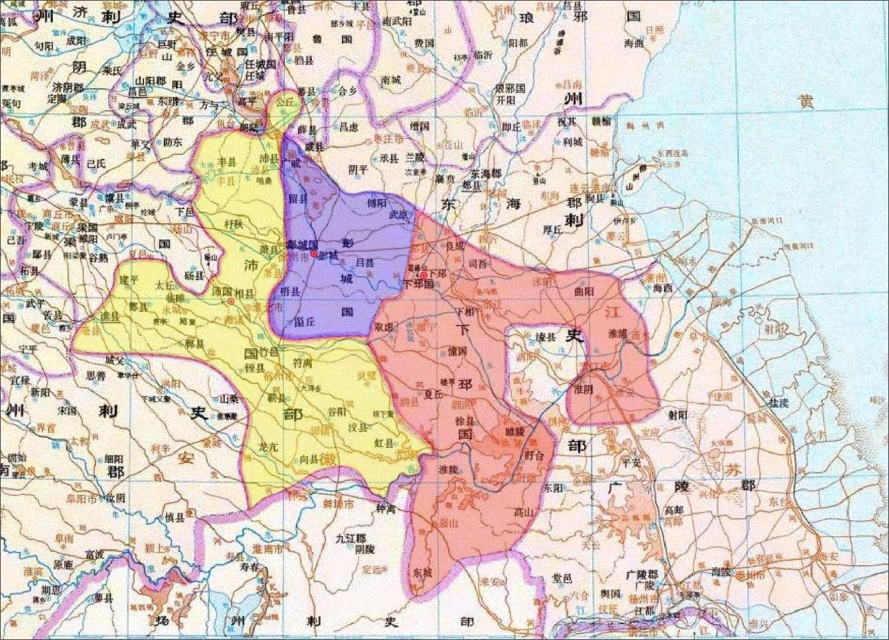 蘇从哪里来丨烽火狼烟,寻找三国"下邳城"