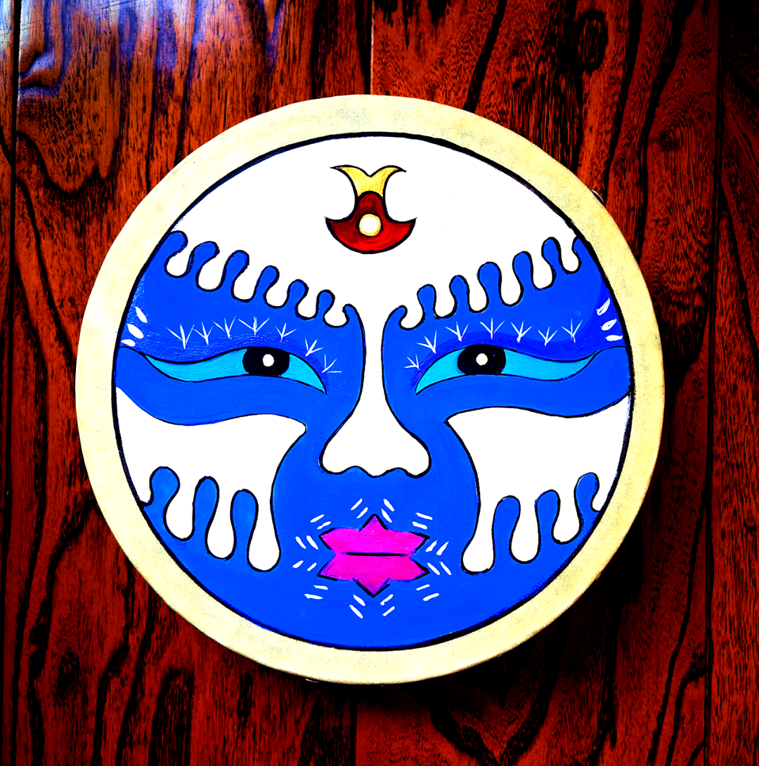 满族面具中的多样冰雪图腾