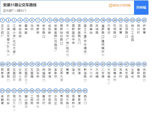 合肥31路公交车路线图图片