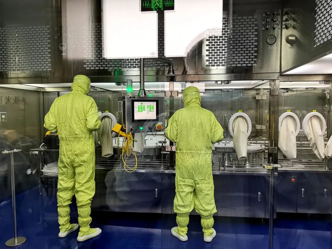 2021年4月25日,位于天津经开区西区的康希诺生物新冠疫苗三期生产基地