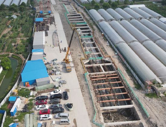 这条新建地下综合管廊可从闵行直达浦东,奉贤中心区域