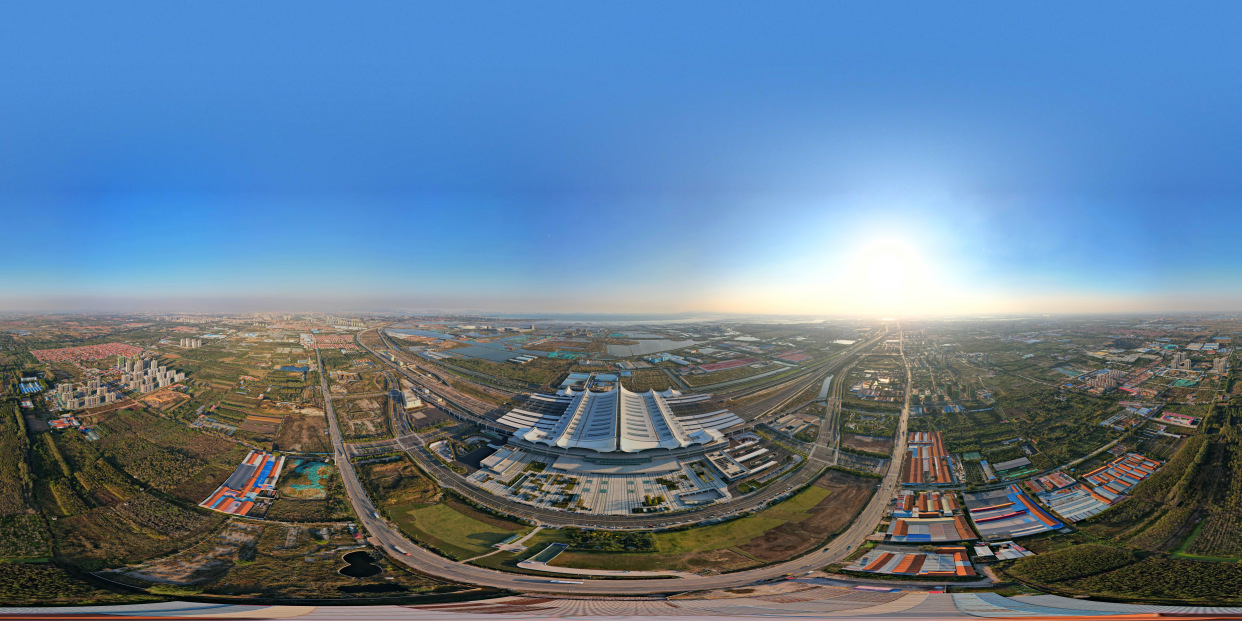 航拍城阳720°vr全景图,建议收藏加粉,随时更新增加(真图)