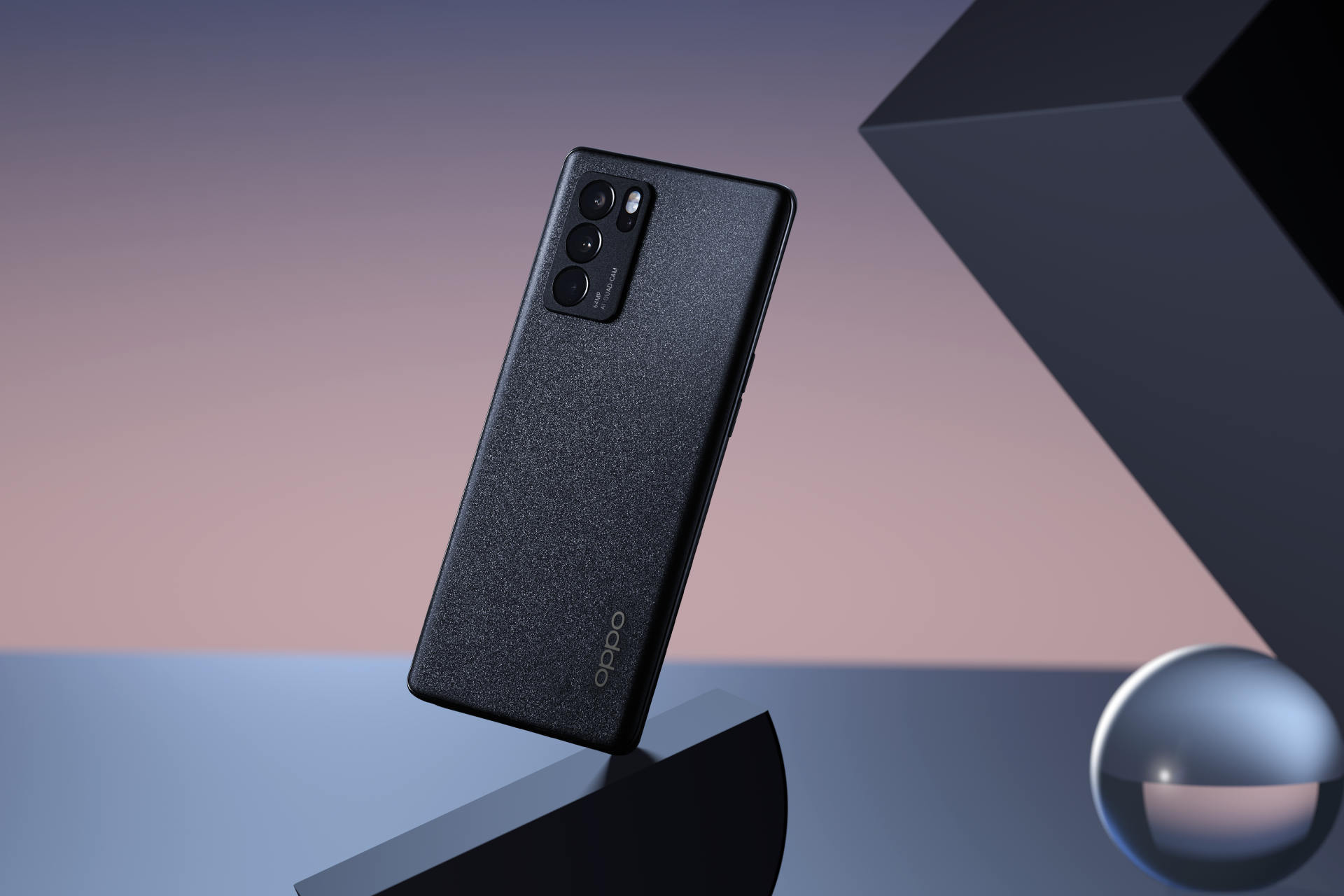 看一组oppo reno6 pro夜海配色的图赏,这外观你给几分?