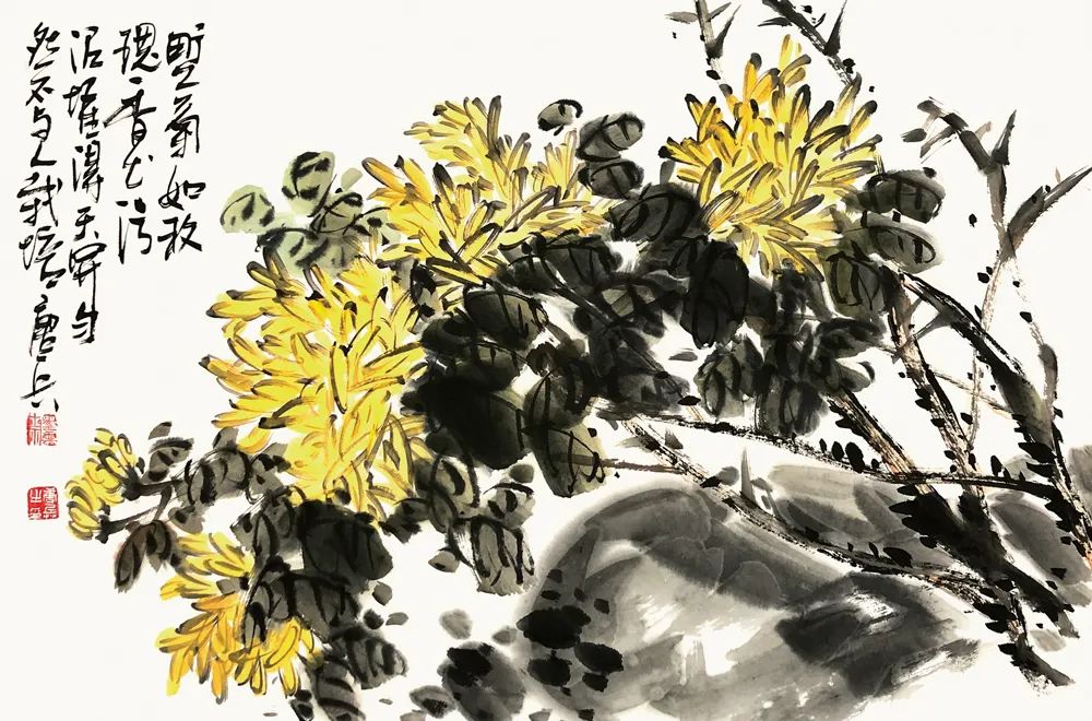 中华艺术家杂志社‖唐兵花鸟作品赏析