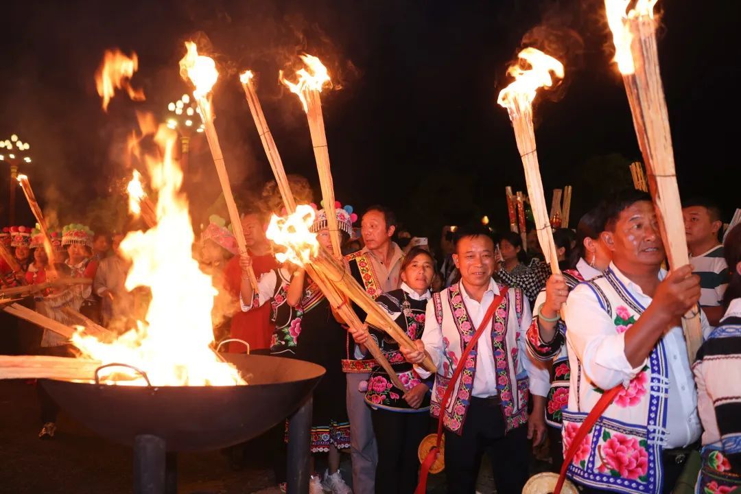 中国·楚雄2023年彝族火把节祭火大典举行