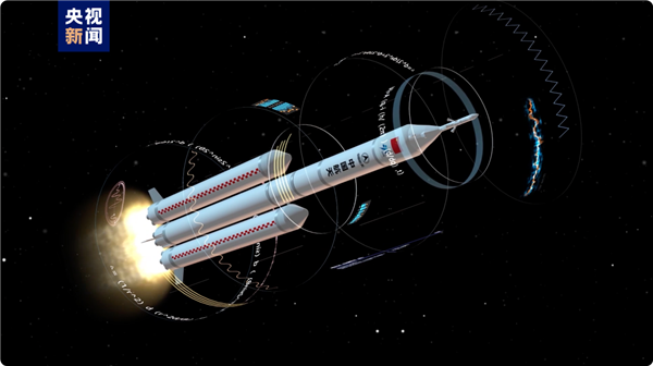 我国新一代载人登月火箭来了 长征十号完成一子级火箭动力系统试车