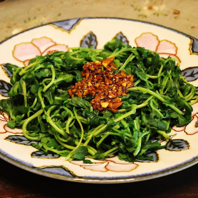 凉拌马齿苋,做法简单,清爽可口