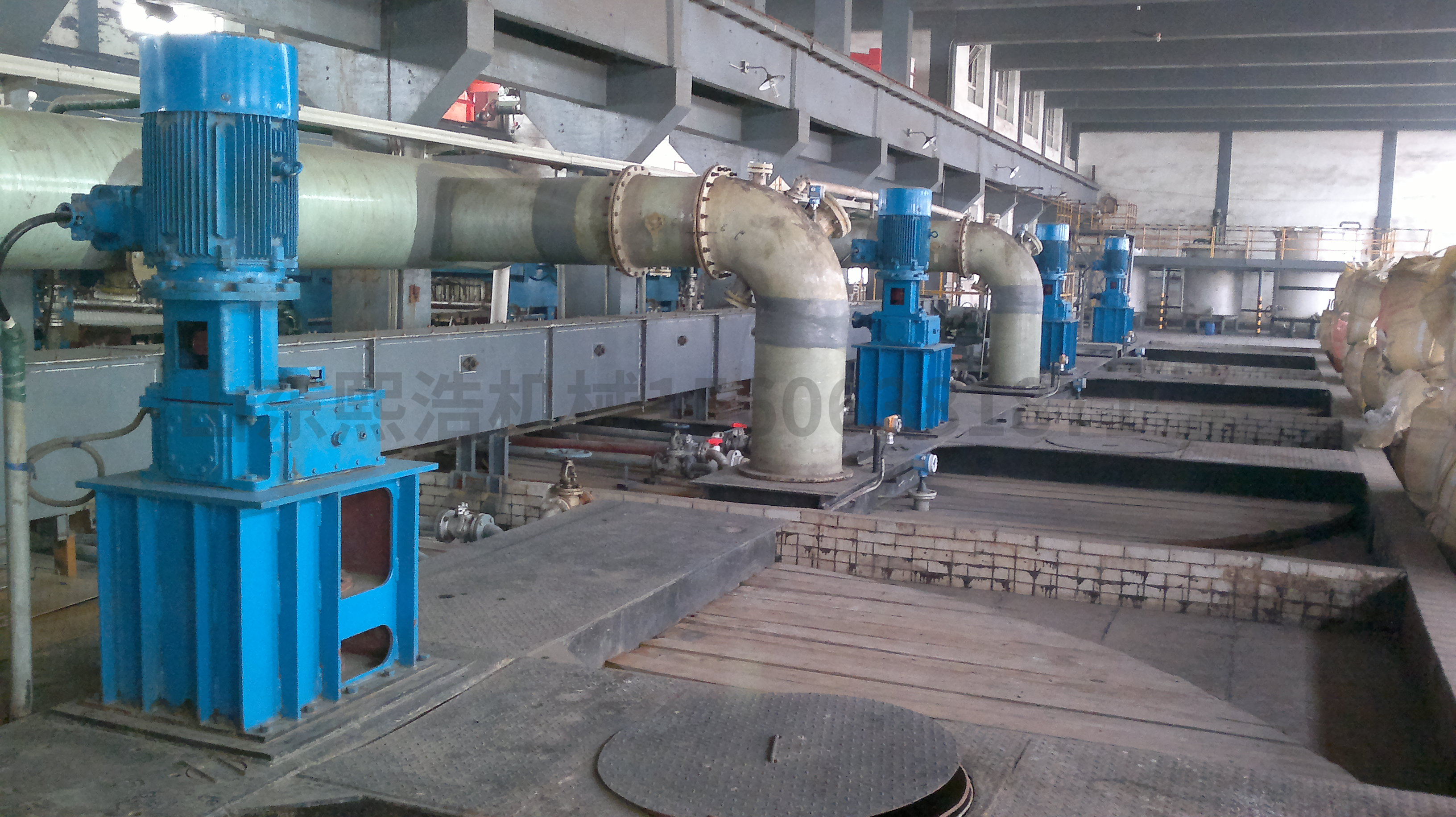 湿法冶金行业搅拌装置应用过程及搅拌器选用