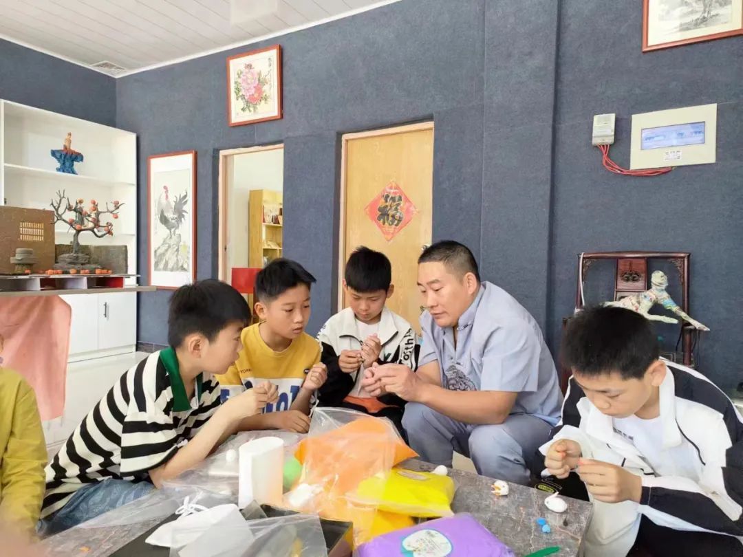礼乐山东|临沂:沂水县院东头镇"非遗面塑进校园 传统文化润童心"